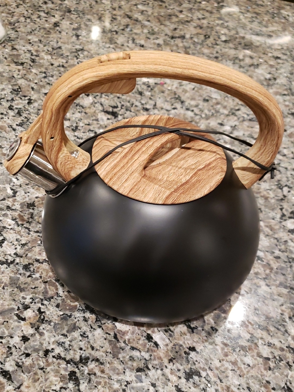 NEW Black Whistling Tea Kettle